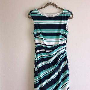 Striped Sheath Dress